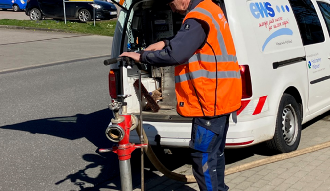 Schieberwartung
